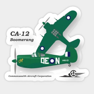 Commonwealth Aircraft Corporation CA-12 Boomerang Sticker